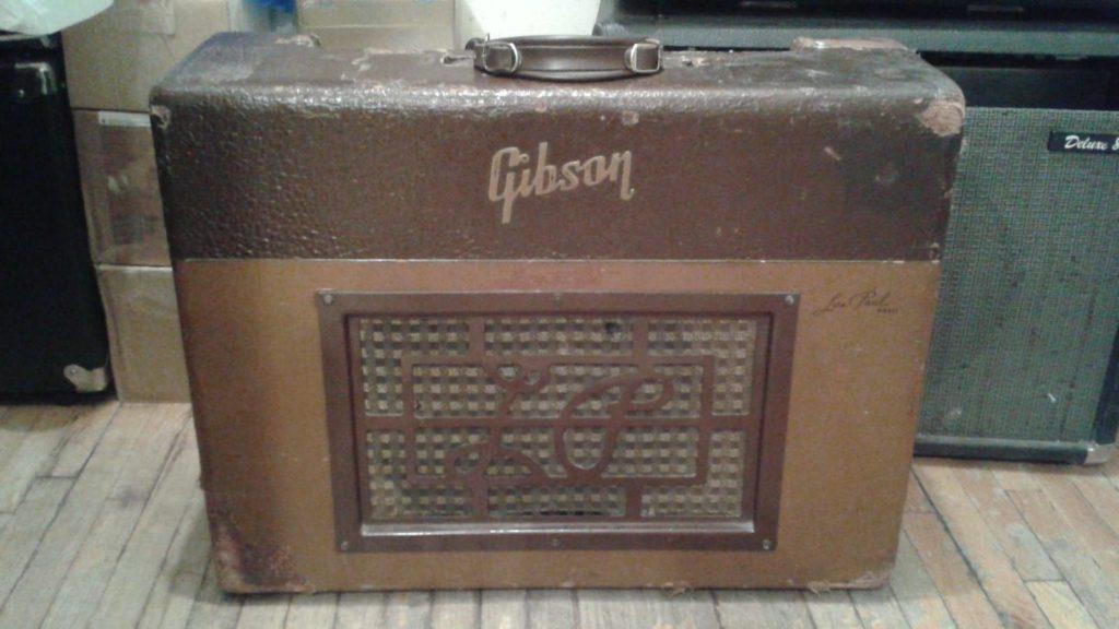 Gibson GA-40 Les Paul amp front