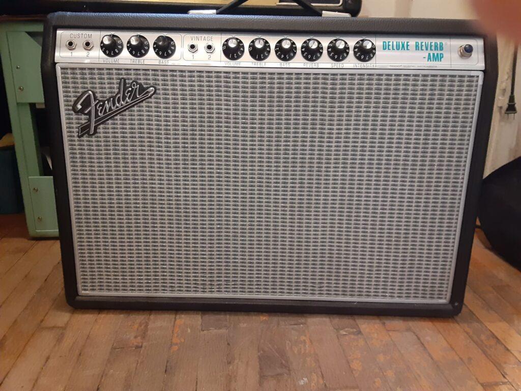 1968 Fender Deluxe Reverb Amp Repair